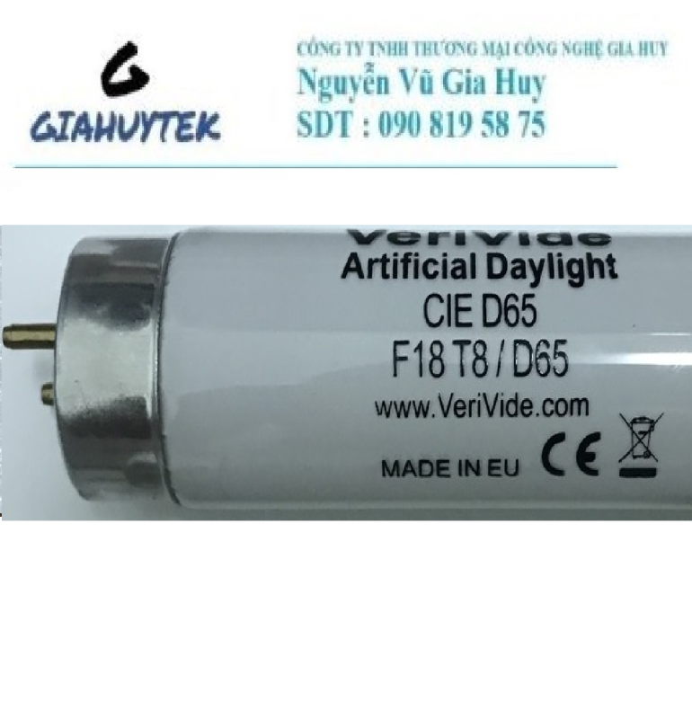 Bóng đèn D65 – Hãng Verivide - F18T8/D65